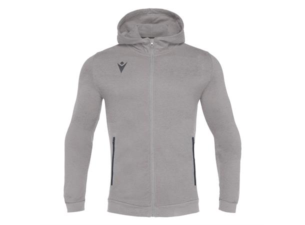 Cello Full Zip Hooded Sweatshirt GRY M Hettejakke i børstet fleece - Unisex 