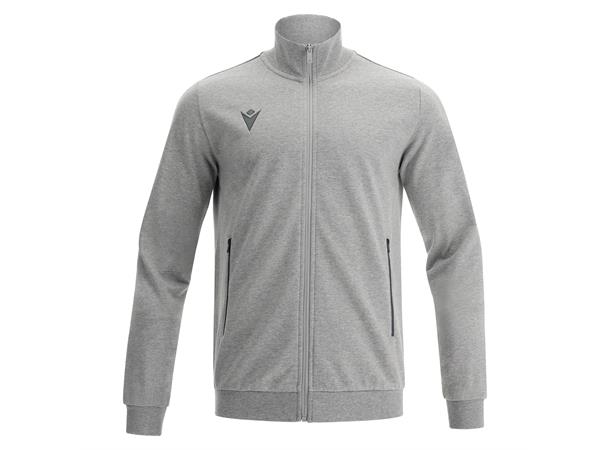 Beat Full Zip Sweathshirt GRY M Fritidsjakke i børstet fleece - Unisex 